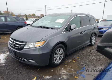 2017 Honda Odyssey Se z USA, uszkodzony, nr VIN 5FNRL5H39HB026619